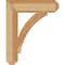 Ekena Millwork Thorton Craftsman Rough Sawn Bracket, Western Red Cedar, 4"W x 18"D x 22"H BKT04X18X22THR04RWR - alternate 4